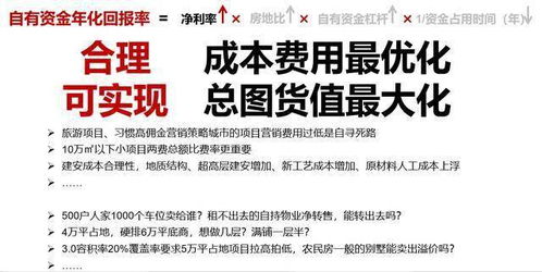房产投资深度解读 自有资金年化回报率的真实战场